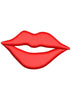 Lips Embroidery Design