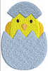 Baby Chick Embroidery Design