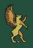 Gold Griffin Embroidery Design
