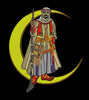Moonlight Warrior Embroidery Design