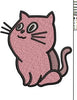 Cat Embroidery Design