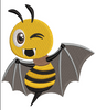 Bee Embroidery Design