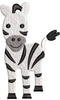 Zebra Baby Embroidery Design