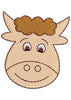 Bull Embroidery Design
