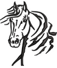 Horse Embroidery Design