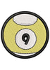 Nine N Ball Embroidery Design