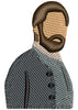 Decent Man Embroidery Design