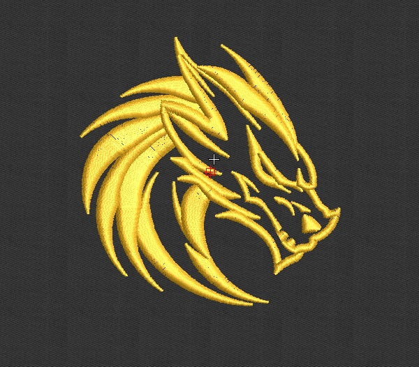 Dragon Embroidery Design