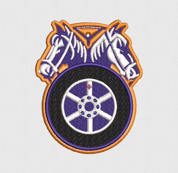 Tyre Embroidery Design