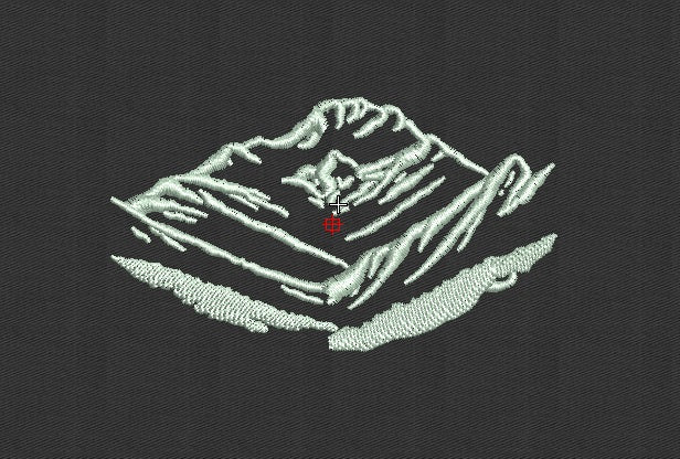 Mountain Embroidery Design