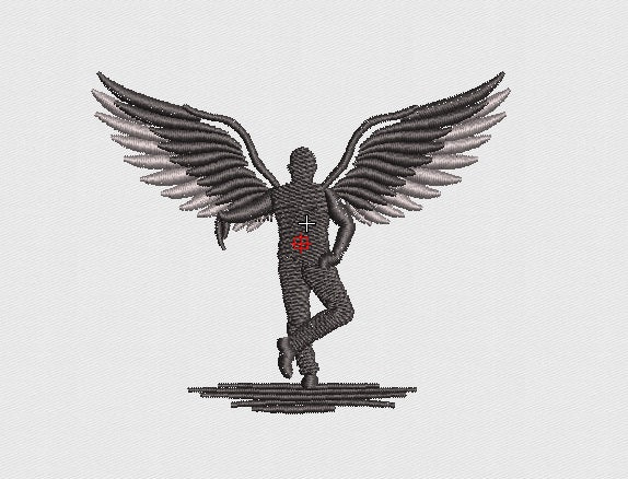 Angel Embroidery Design