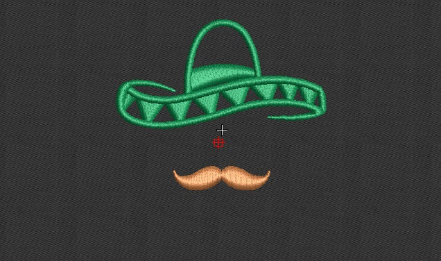 Cowboy Embroidery Design