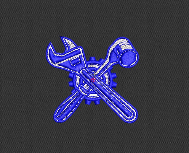 Tool Diver Embroidery Design