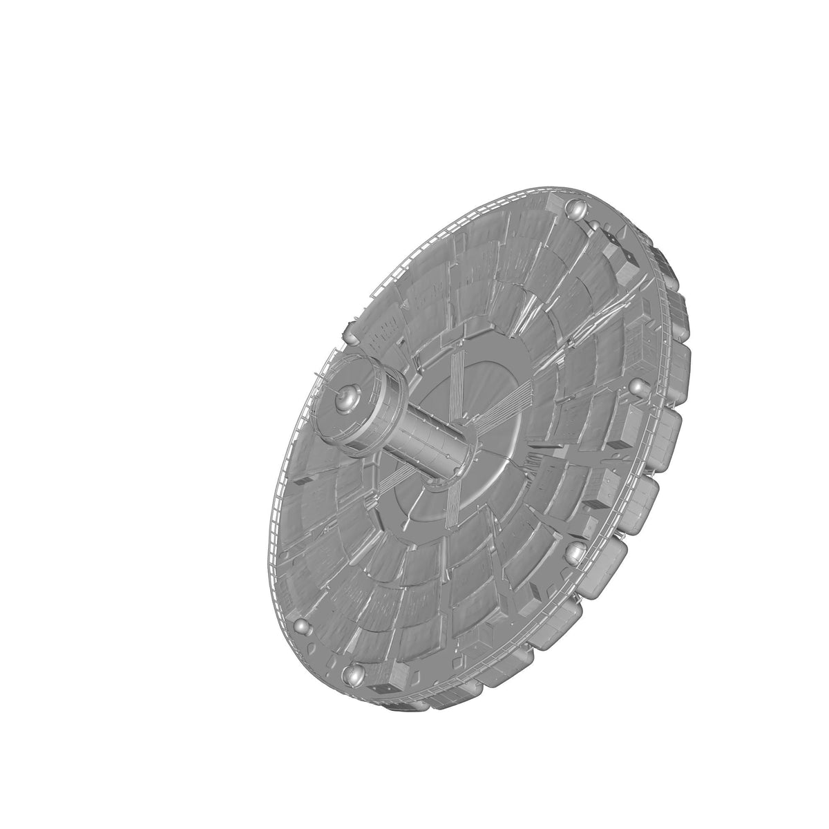 Pontoon Platform Model Print STL File