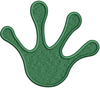 Frog Foot Embroidery Design