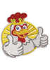 Chicken King Embroidery Design
