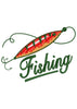 Fishing Embroidery Design