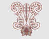 Flower Embroidery Design 853