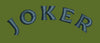 Typography Joker Text Embroidery Design