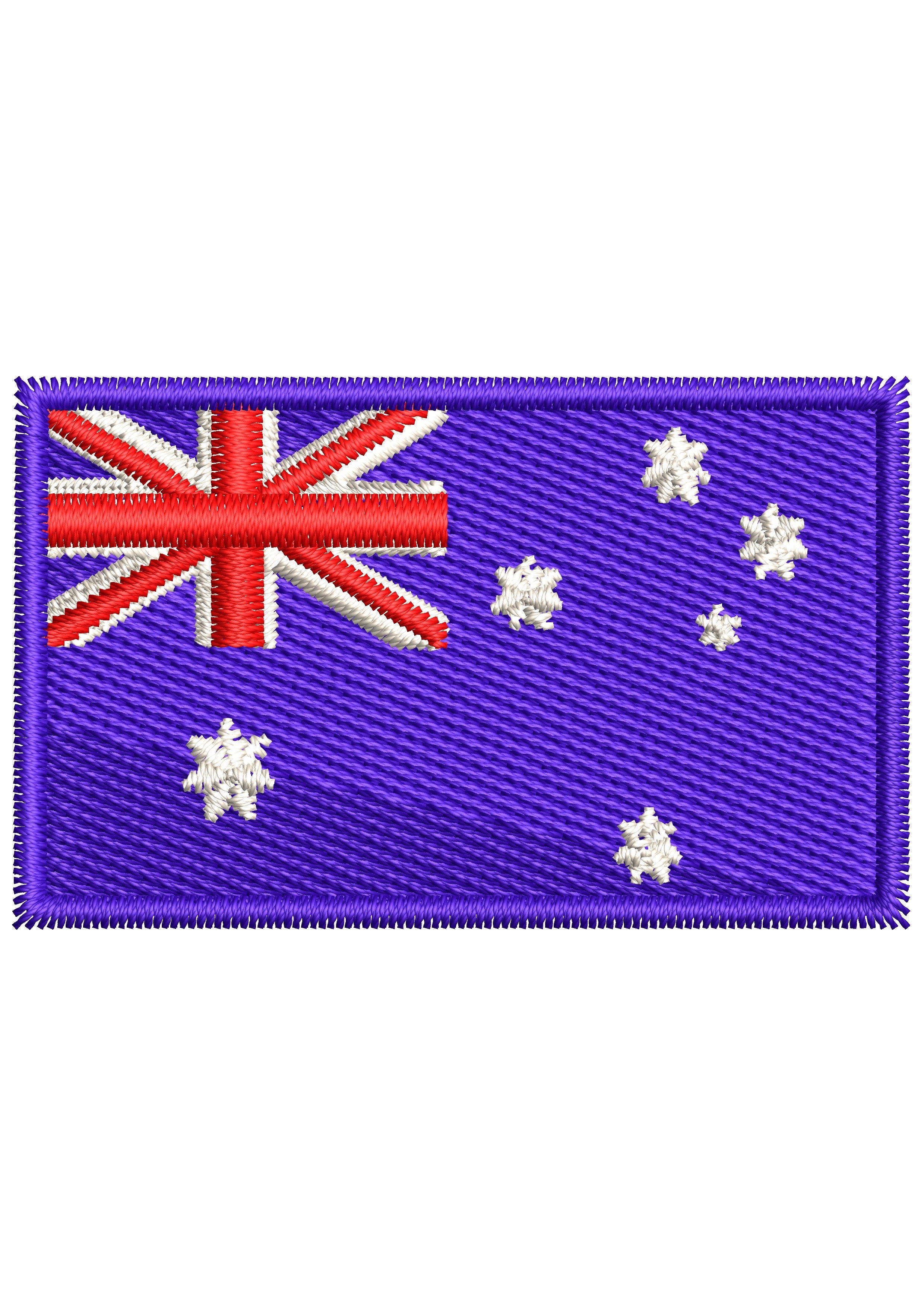 Australia Embroidery Design