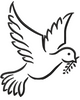 Pigeon Embroidery Design
