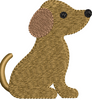 Dog Embroidery Design