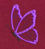 Butterfly Purple Embroidery Design