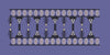 Tribal Geometric Column Border Embroidery Design