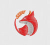 Fox Embroidery Design