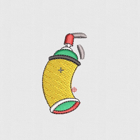 Barber Embroidery Design