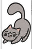 Cat J Embroidery Design