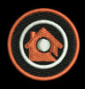Home In Circles Embroidery Design