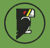 Woodpecker Profile Emblem Embroidery Design