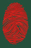 Stylized Finger Print Embroidery Design
