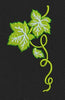 Ivy Green Corner Embroidery Design