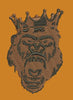 Crowned Primate Emblem Embroidery Design
