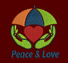 Peace Lover Embroidery Design