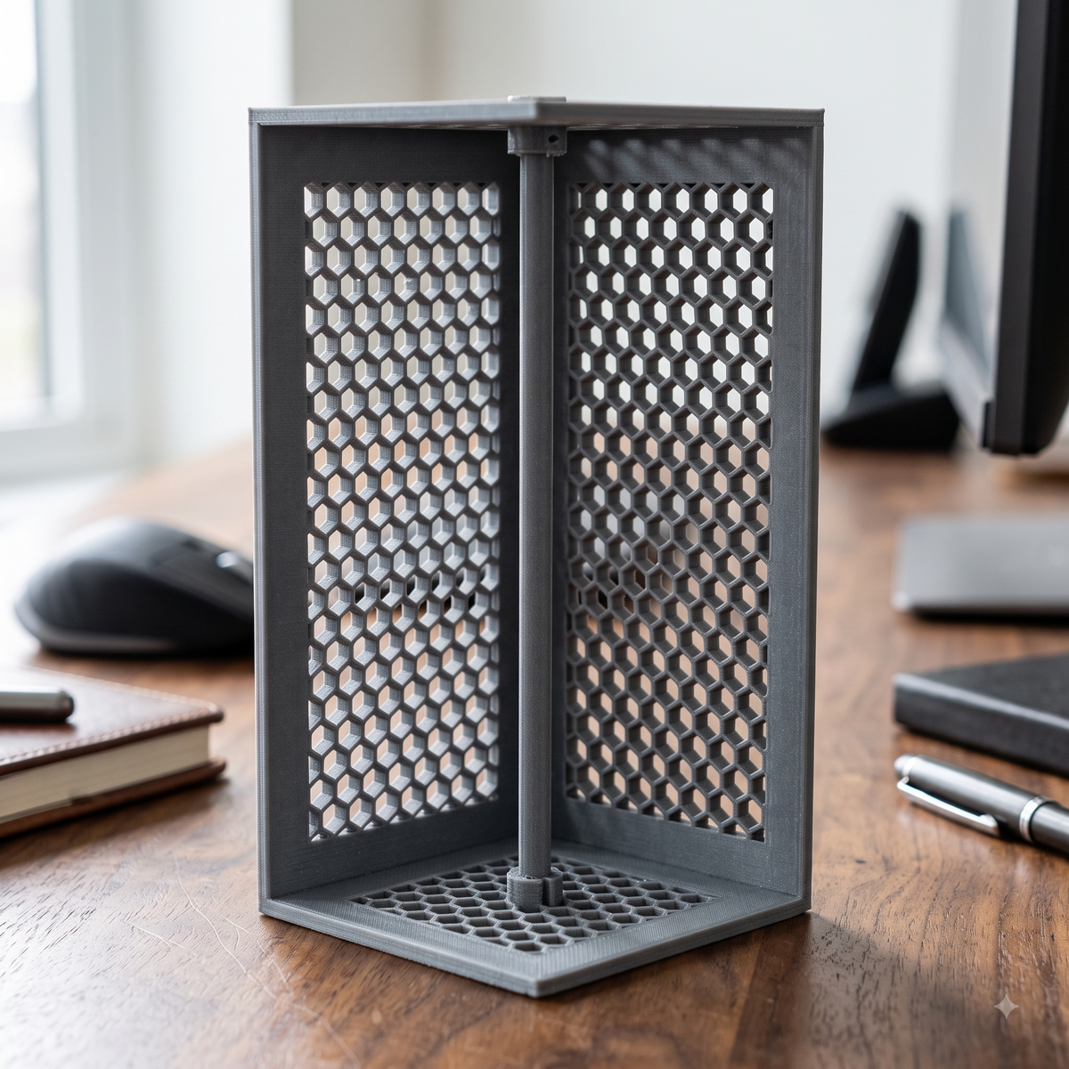 Honeycomb Storage Box Print STL File