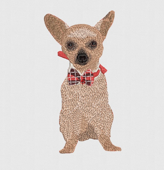 Dog Embroidery Design