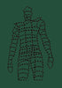 Man Line Art Embroidery Design