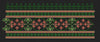 Floral Jacquard Woven Golden Flower Embroidery Design