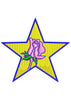 Rose Star Embroidery Design