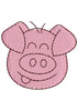 Pig Embroidery Design