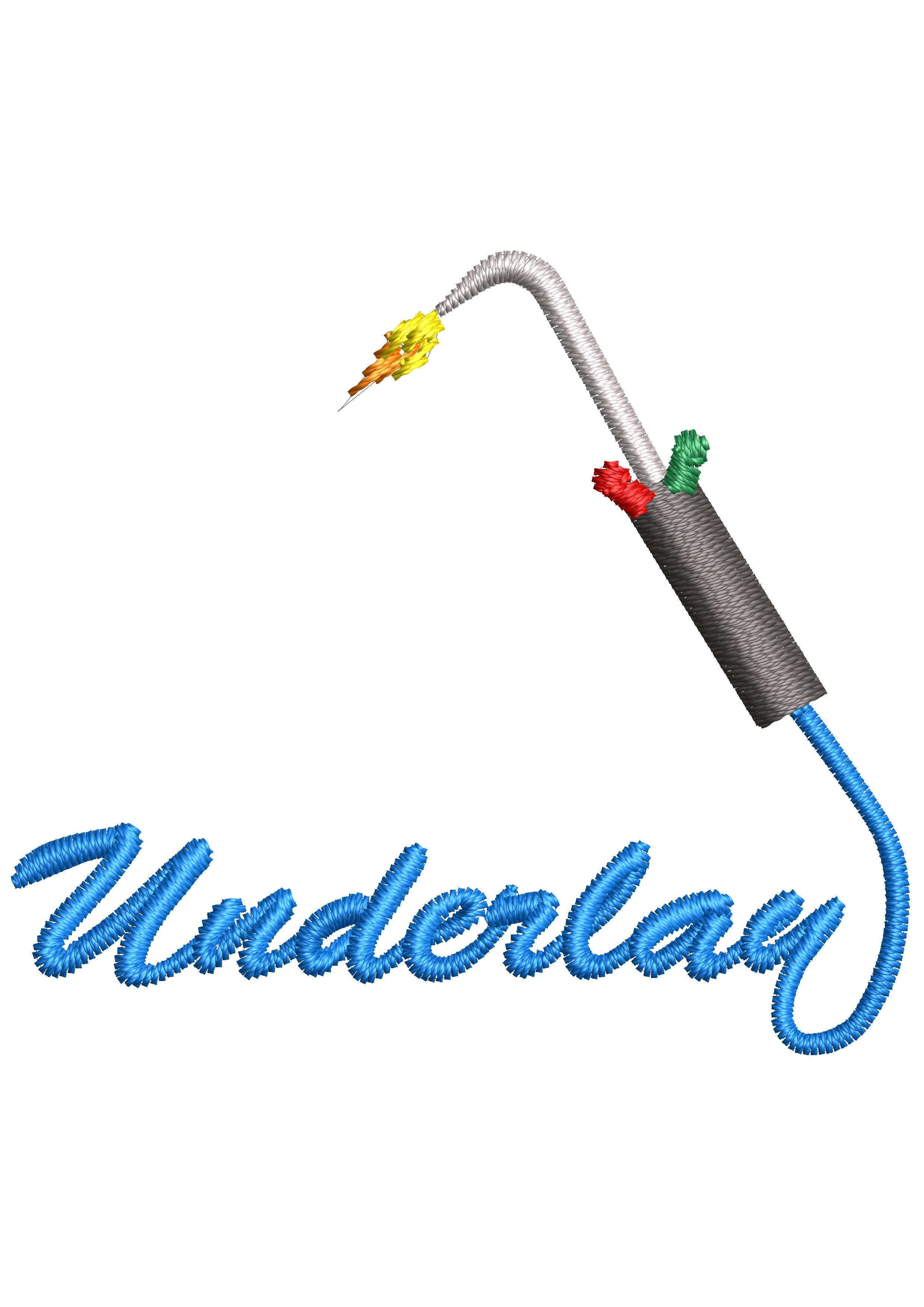 Welded Embroidery Design