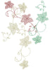 Outline Vines Embroidery Design