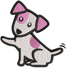 Dog Embroidery Design