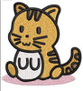 Cat Embroidery Design