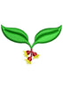 Gumleaves Embroidery Design
