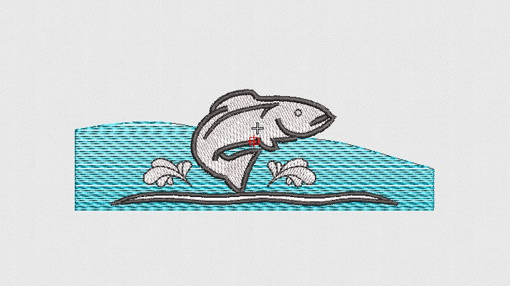 Fish Embroidery Design