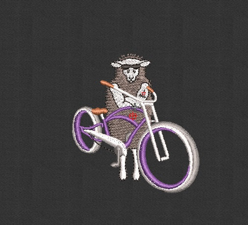 Sheep Embroidery Design